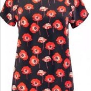 Cabi Red Flanders top